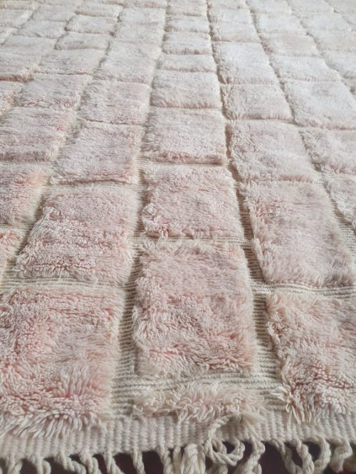 tapis berbère mrirt rose